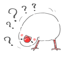 Japanese rice bird! sticker #6358114