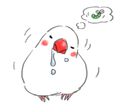 Japanese rice bird! sticker #6358124