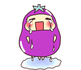 konasu chan(eggplant) sticker #6358165