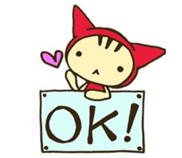 NEKOZUKIN-SAN 1 sticker #6358238