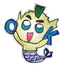 Leon Lion Mermaid sticker #6358353