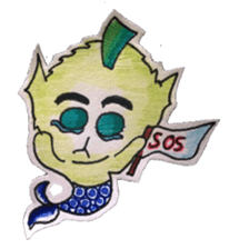 Leon Lion Mermaid sticker #6358357