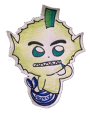 Leon Lion Mermaid sticker #6358362