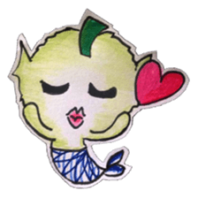 Leon Lion Mermaid sticker #6358363