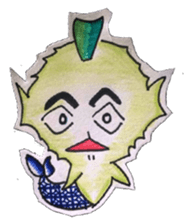 Leon Lion Mermaid sticker #6358376