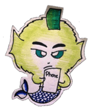 Leon Lion Mermaid sticker #6358381