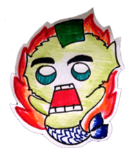 Leon Lion Mermaid sticker #6358383