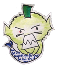 Leon Lion Mermaid sticker #6358386