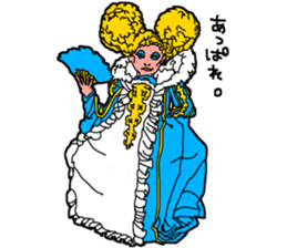 Japanese Drag Queen Sticker sticker #6359361