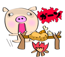 3 pigs2 sticker #6361045