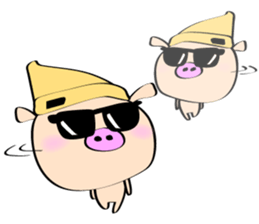 3 pigs2 sticker #6361059