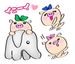 3 pigs2 sticker #6361066