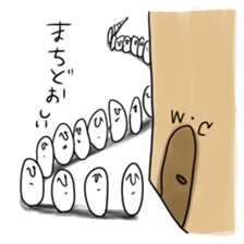 human of "hi"3 sticker #6361351