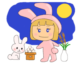 Autumn and  winter stickers sticker #6361360