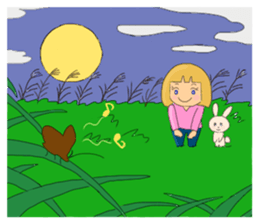 Autumn and  winter stickers sticker #6361368