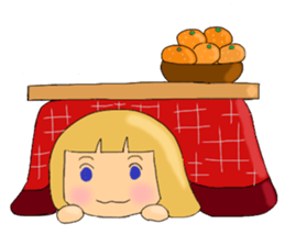 Autumn and  winter stickers sticker #6361370