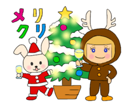 Autumn and  winter stickers sticker #6361372