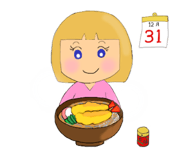 Autumn and  winter stickers sticker #6361376