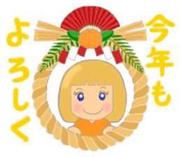 Autumn and  winter stickers sticker #6361382