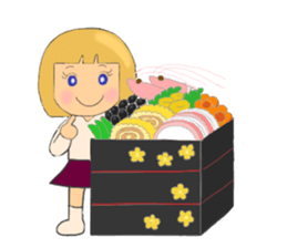 Autumn and  winter stickers sticker #6361383