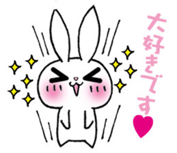 The rabbit 4 which presumes sticker #6361553