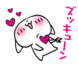 The rabbit 4 which presumes sticker #6361556