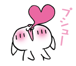 The rabbit 4 which presumes sticker #6361557