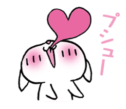 The rabbit 4 which presumes sticker #6361557