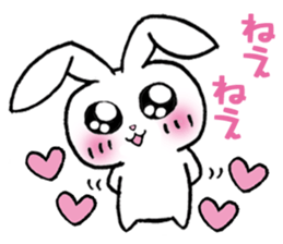 The rabbit 4 which presumes sticker #6361570