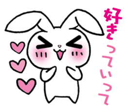 The rabbit 4 which presumes sticker #6361574