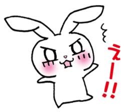 The rabbit 4 which presumes sticker #6361579