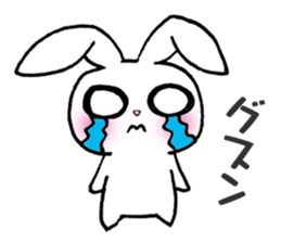 The rabbit 4 which presumes sticker #6361580