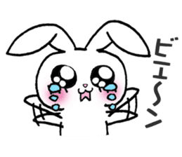 The rabbit 4 which presumes sticker #6361585