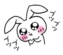 The rabbit 4 which presumes sticker #6361586