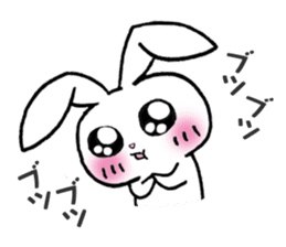 The rabbit 4 which presumes sticker #6361586