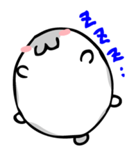 Chubby Djungarian Hamster 'Taro' sticker #6361619