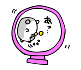 Chubby Djungarian Hamster 'Taro' sticker #6361624