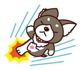 Chi-chan of Chihuahua dog. sticker #6361962