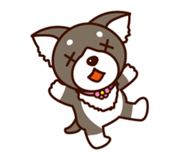 Chi-chan of Chihuahua dog. sticker #6361974