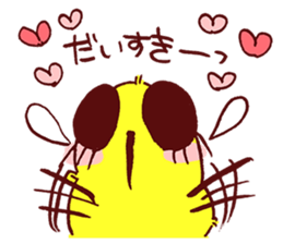 Bee fly! sticker #6362741