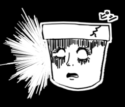 Potted plant for you. sticker #6362810