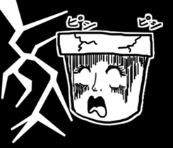 Potted plant for you. sticker #6362811