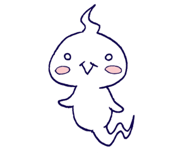 Sompong the scary ghost sticker #6362832