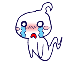 Sompong the scary ghost sticker #6362835