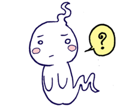 Sompong the scary ghost sticker #6362839