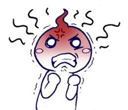 Sompong the scary ghost sticker #6362840