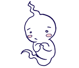 Sompong the scary ghost sticker #6362850