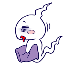 Sompong the scary ghost sticker #6362857