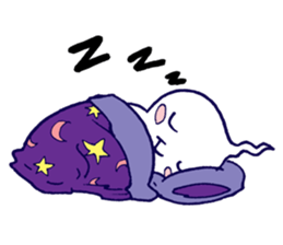 Sompong the scary ghost sticker #6362858