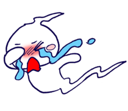 Sompong the scary ghost sticker #6362867